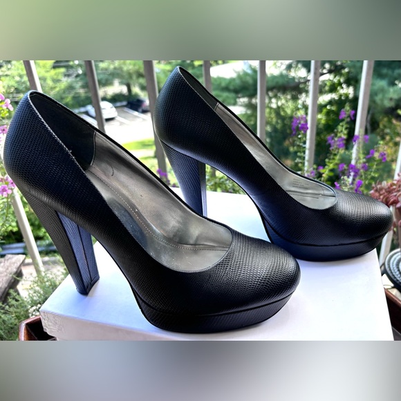 Calvin Klein Textured Leather Platform Pump
Size 10
Like New - Picture 10 of 11